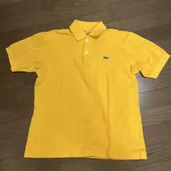 【古着】LACOSTE イエローポロシャツ