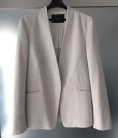 手洗可 グリーンレーベルリラクシング　ストレッチノーカラージャケット40