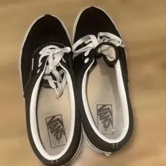 VANS 黒 スニーカー 25cm