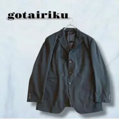 ゴタイリク 五大陸 ブレザー テーラードジャケット ポケット付き 5434