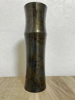 花瓶 花器 フラワーベース 陶器 和風 レトロ アンティーク調