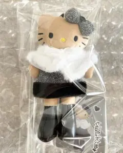 GOGOギャルキティ ドレスアップキーホルダー　足長キティ