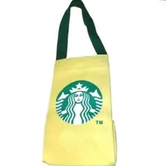 スターバッグス 海外限定 ドリンク 小物入れ トートバッグ ベージュ グリーン