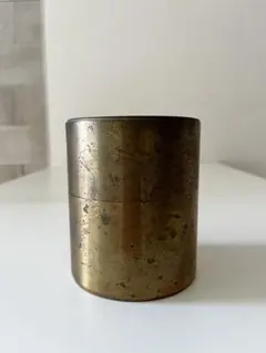 お値下げ【煎茶道具】 英祥堂 錫製 茶筒 - メルカリ