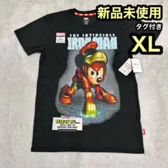 ミッキー✖️MARVELアベンジャーズ　アイアンマン　Tシャツ Lサイズ ミッキー✖️MARVELアベンジャーズ アイアンマン Tシャツ Lサイズ