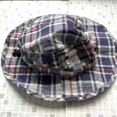 Columbia アウトドアハット チェック柄