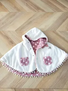 ブランシェス　ベビー　ポンチョ　古着