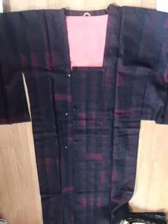 着物ロングコート　誂え　しつけ付未使用