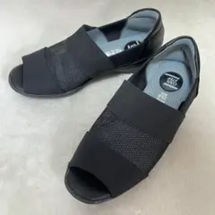 Pansy COOL STEP コンフォートサンダル ブラック 23cm EEEのサムネイル