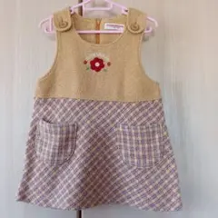 キッズ　ジャンバースカート　100cm