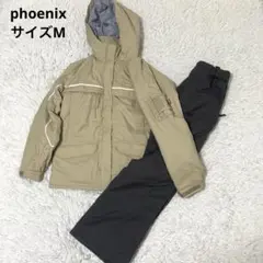 【美品】 フェニックス スキーウェア サイズM 上下セット フード 人気