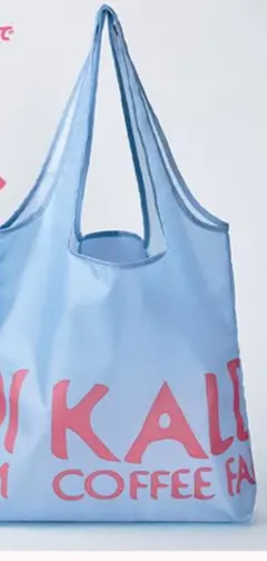 KALDI COFFEE オリジナルエコバッグ 水色