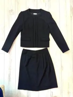 アンレクレ　セットアップ　紺色　ネイビー　スーツ