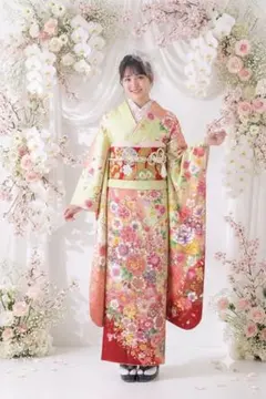 145~159cmぐらいの方が適応サイズ 振袖フルセット - メルカリ