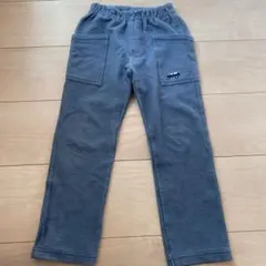 KP Boy 車刺繍付き 青ロングパンツ　110cm