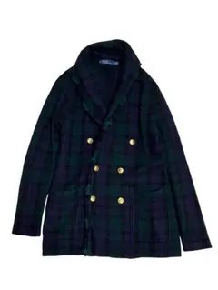 Polo by Ralph Lauren テーラード コート ブラックウォッチ