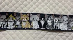 あおい様リクエスト 猫 きのことりす 刺繍リボン3点