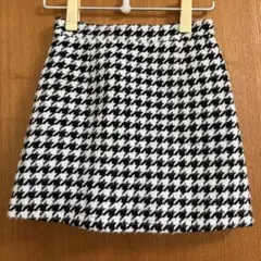 千鳥柄 スカート