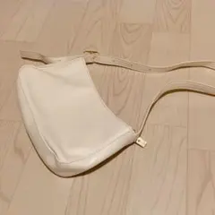 【美品】ホワイト ミニバッグ