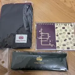 阪急電車　グッズセット　ミニポシェット、ペンケース、メモ2冊　新品未使用のサムネイル