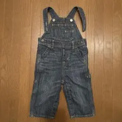 美品GAPデニムオーバーオール 80cm 12〜18ヶ月
