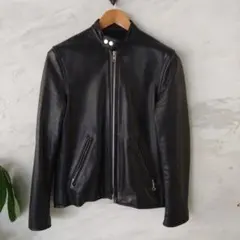 【定価30万円相当】vanson レザー シングルライダースジャケット 36