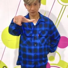 HIDE AND SEEK Ombre Check L/S Shirt ラストのサムネイル