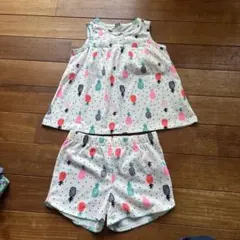 パイナップル柄パジャマセット 5歳用のサムネイル