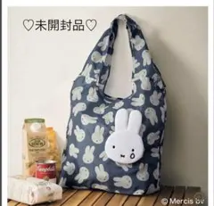 ミッフィ”ふわふわ”フェイス形エコバッグ