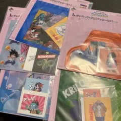 ドラゴンボール一番くじ Ｉ賞ジッパーバッグ＆ステッカーセット