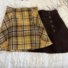 ミニスカート2点セット　スナイデル