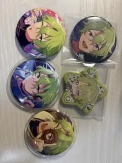 巴日和　缶バッジセット