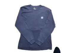 Carhartt ブラウン長袖Tシャツ S