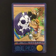 ONEPIECE カードダス ビジュアルアドベンチャー 10 ルフィ ゾロ 当時