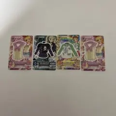 アイカツ　ミニカード　4枚セット