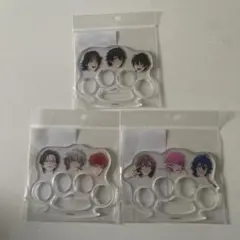 サンキューマート　ヒプノシスマイク コラボ 3連アクリルリング　3個セット