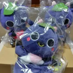 岡山県新見市ゆるキャラクター　にーみん　ぬいぐるみ　3種類セット