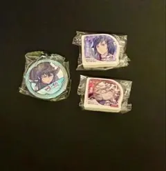 鬼滅の刃　くら寿司　消しゴム&缶バッジ