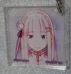 ➕RE:ゼロから始める異世界生活➕　エミリア　フェイス　アクリルキーホルダー