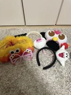 USJ キャラクターカチューシャ 5点セット