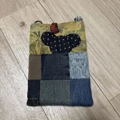 着物リメイク スマホショルダーバッグ