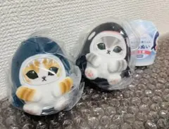 mofusand 海の生き物にゃん コロぬい サメにゃん（ネイビー）シャチにゃん