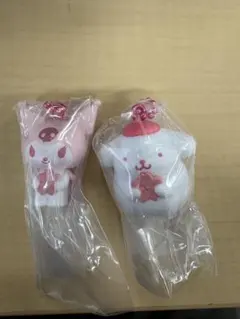 サンリオキャラクターズ ワントーンマスコット ～桜～　クロミ　ポムポムプリン