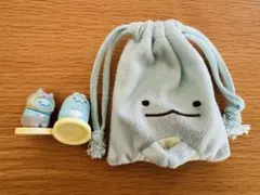 すみっコぐらし とかげ ミニフィギュア　巾着まとめ売り