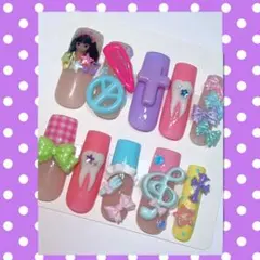 ネイルチップ ウィッシュコア 平成女児