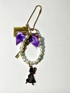 プリンセスキャラクター ストラップ　くるみ割り人形　ディズニー　映画