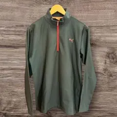 26L PUMA プーマ ハーフジップ ゴルフウェア トレーニングウェア　黒