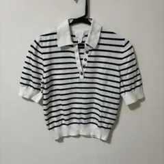 H&M エイチアンドエム　トップス　半袖　ニット