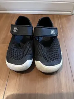 new balance 208 ブラック サンダル 黒 16cm