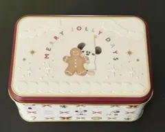 リルリンリン　クッキー缶　空缶　2024クリスマス　ディズニーランド　ミッキー